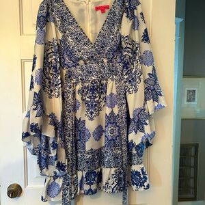Betsey Johnson Tile print dress